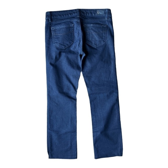 Paige Laurel Canyon Low Rise Dark Boot Cut Jeans 29 Waist Hemmed to 29 Inseam - Picture 2 of 13